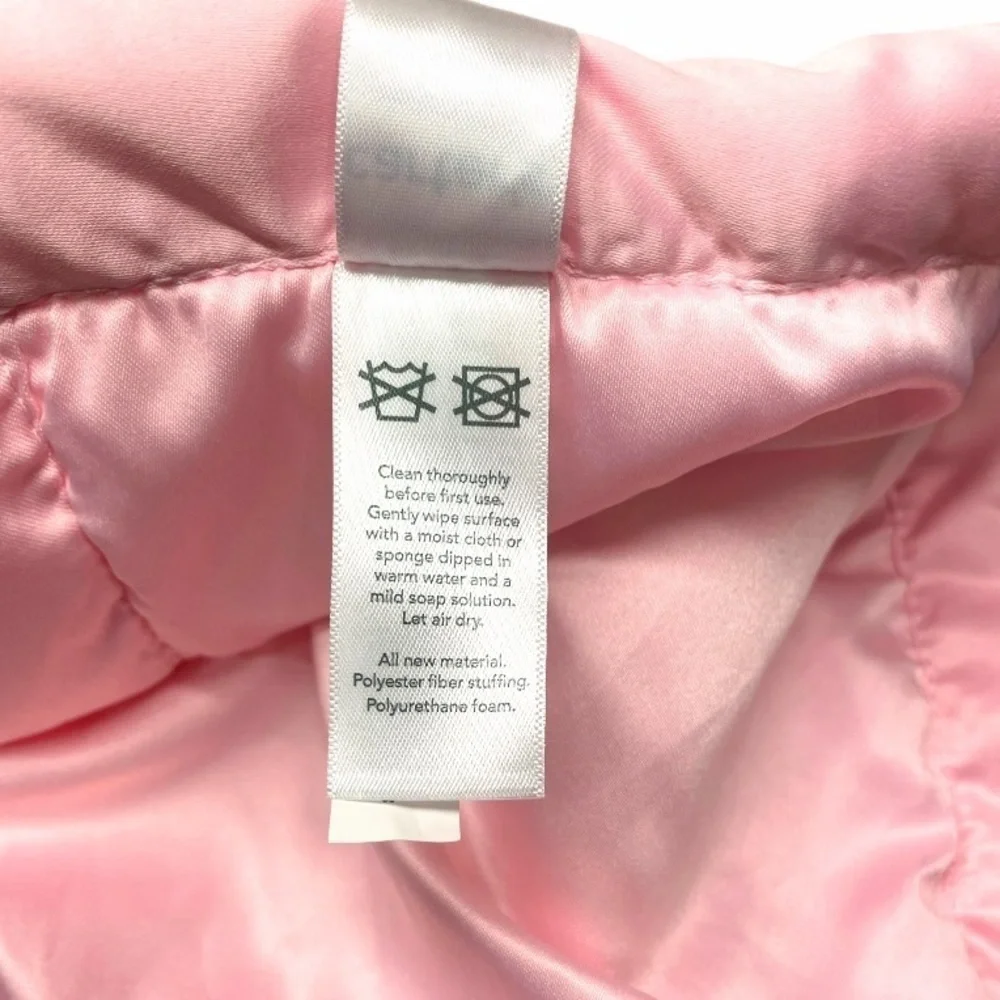 Carters Unicorn Lovey Girls Security Blanket Plush White Pink Cuddle Buddy Satin - Picture 9 of 12